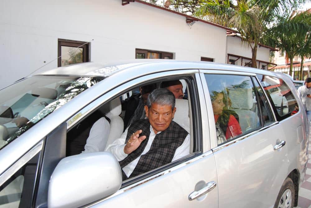 uttarakhand assembly election result 2017, harish photos after defeat