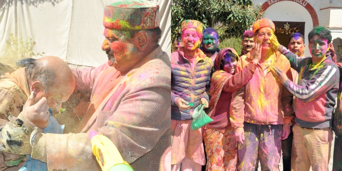 Holi Celebration in Kullu Himachal Pradesh