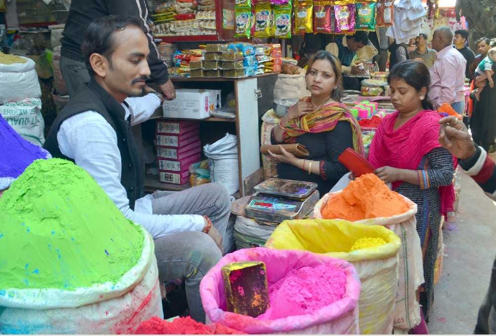 chandigarh holi celebreation, holi colour,