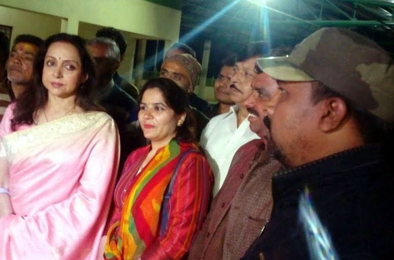 mp hema malini in govardhan