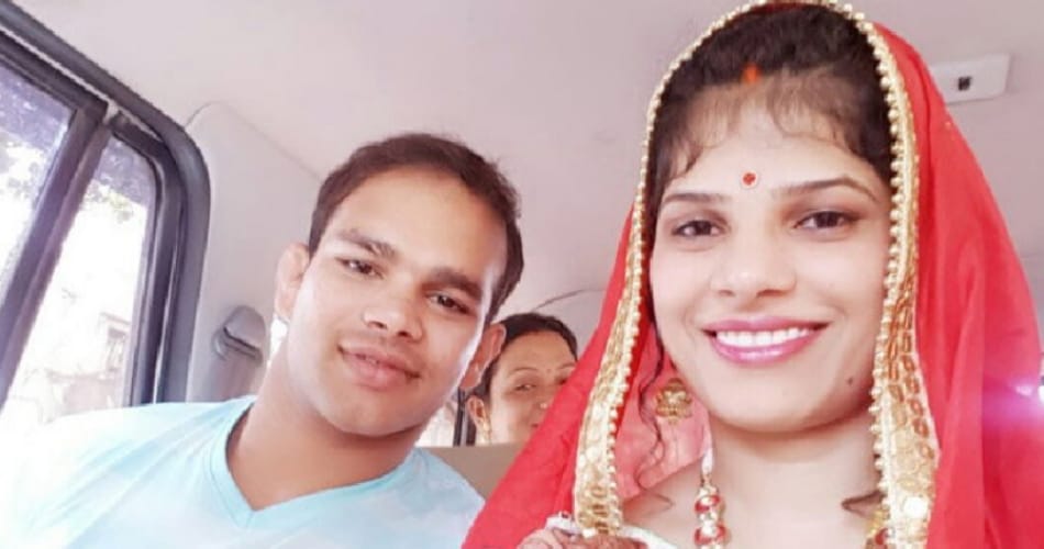 wrestler narsingh yadav got married with wrestler shilip sheoran, unseen photos of marriage 