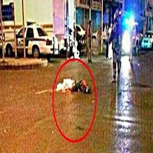 when human body parts openly fall from sky