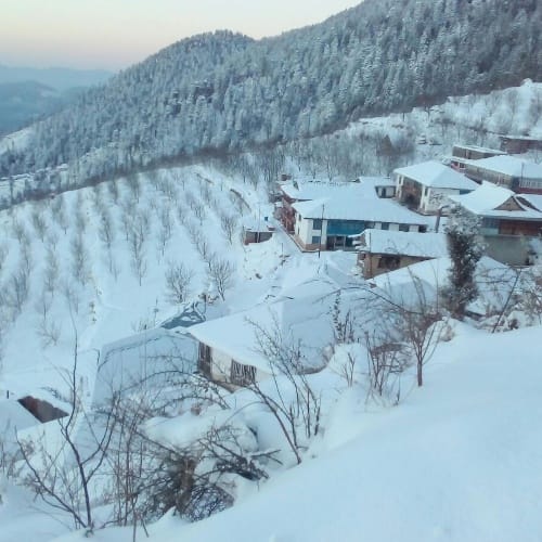 heavy snowfall in chamba and manali