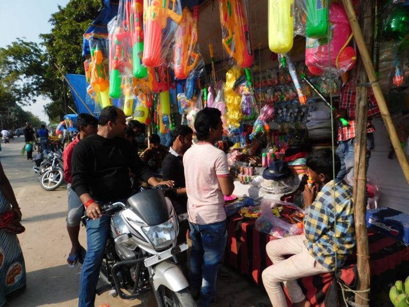 Traditions of burning Holi and shifting