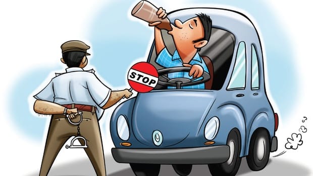 traffic police jaipur will strictly deal with drunk drivers on dhulandi