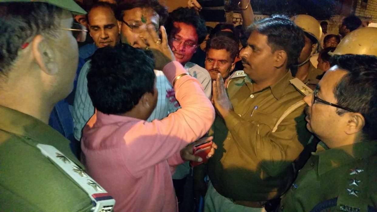 Sabotage in kanpur