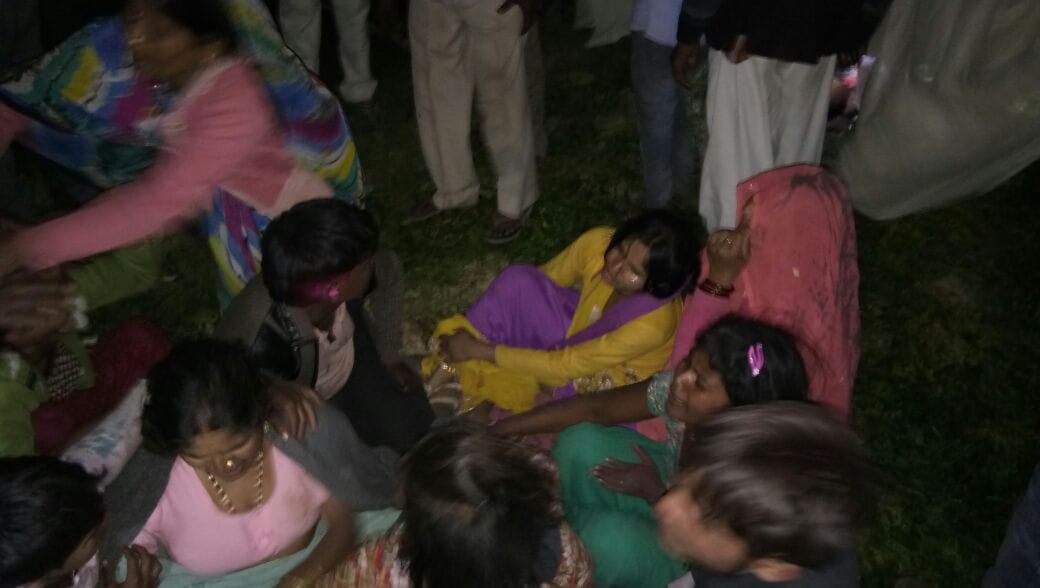 three death in unnao by electric current