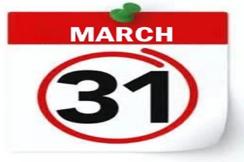 5 tasks you should complete before March 31