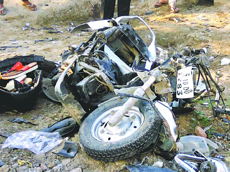Road accident, death of woman sub-inspector and daughter, lodging case, fatehgarh sahib