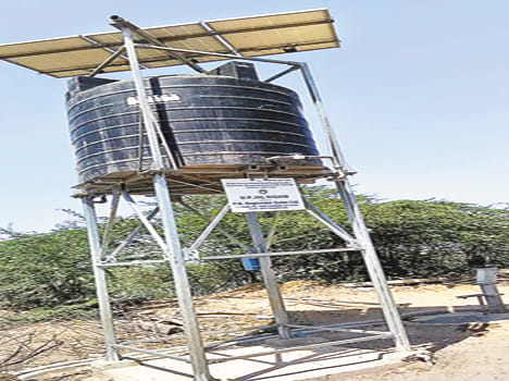 Solar pump malfunction enhances water crisis