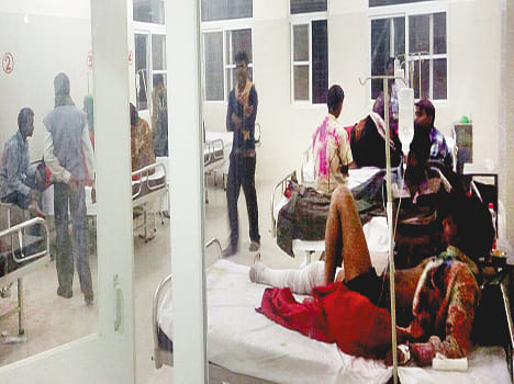 Seven people were killed in the accident