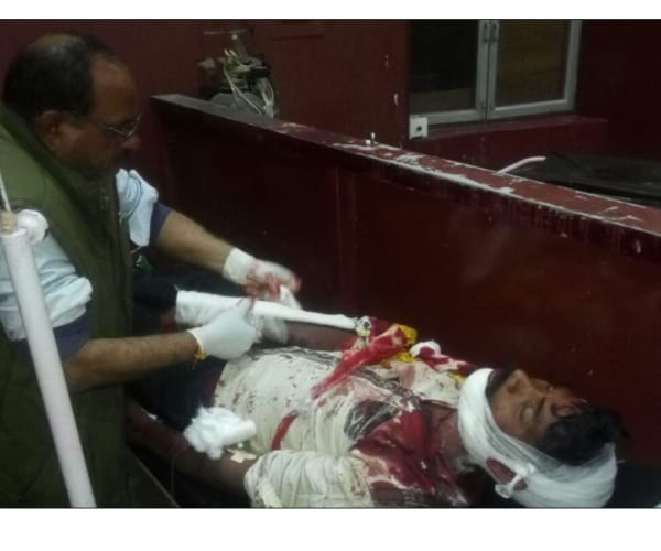 seven died in an accident in faizabad.