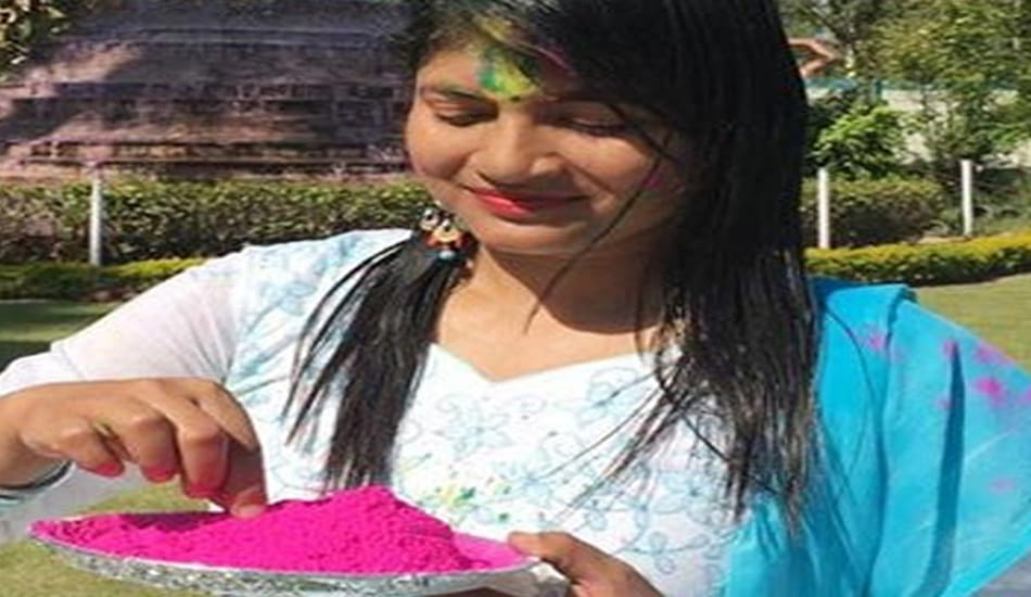 view photos of ias b chandrakala holi celebration 