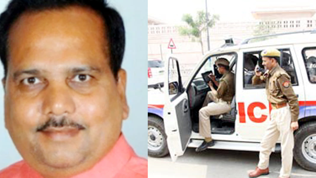 bjp legislator and station officer audio viral