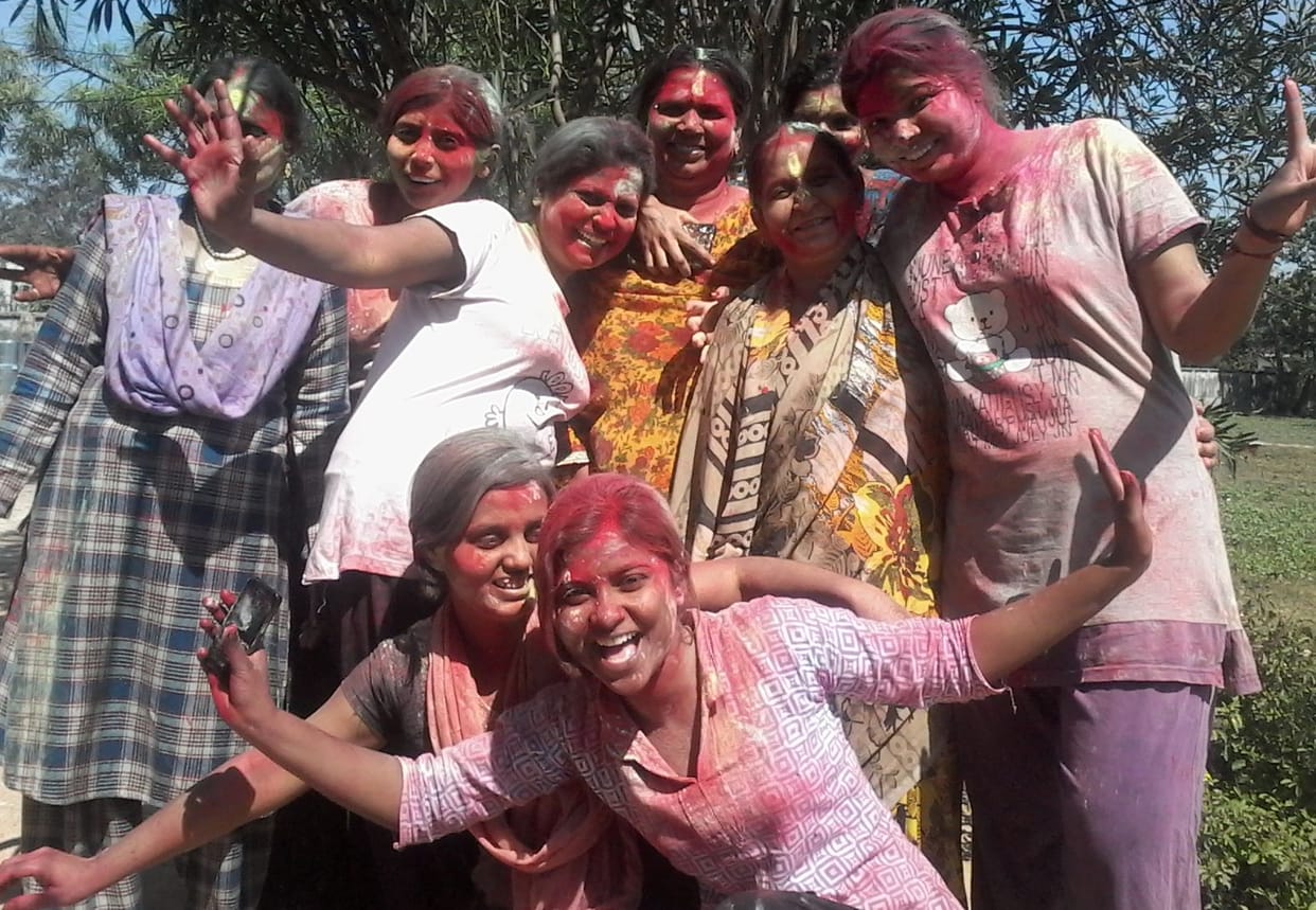 Holi celebrated with glee