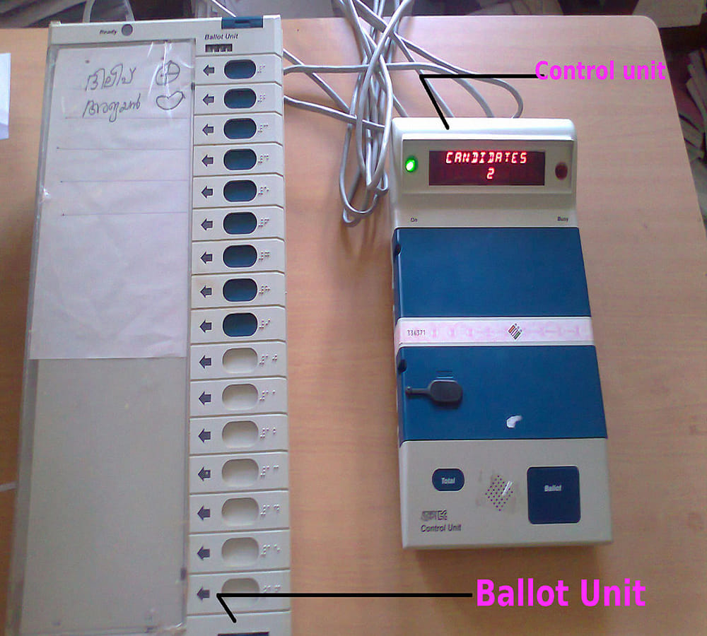varanasi congress leader claim tha evm may be distubed