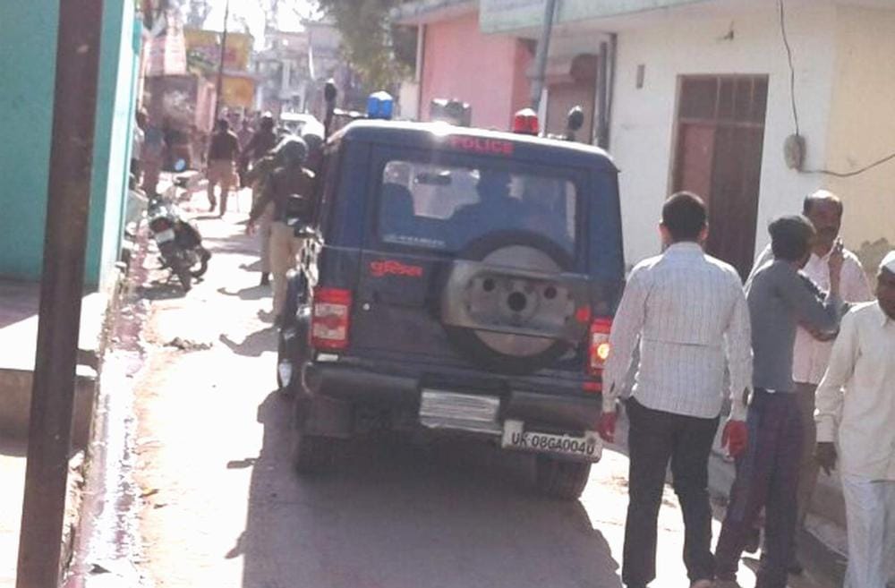 violence between two community