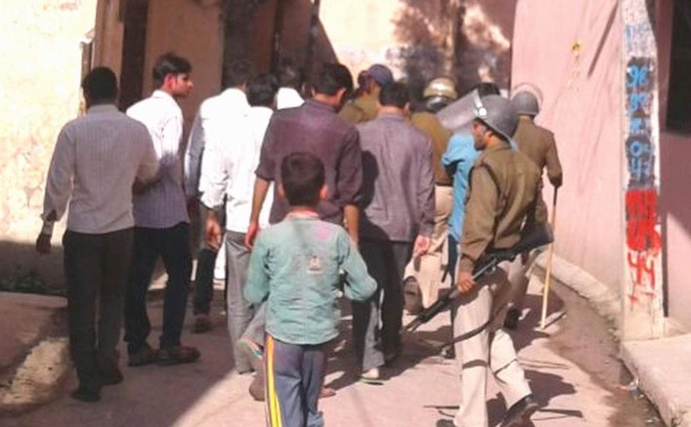 violence between two community