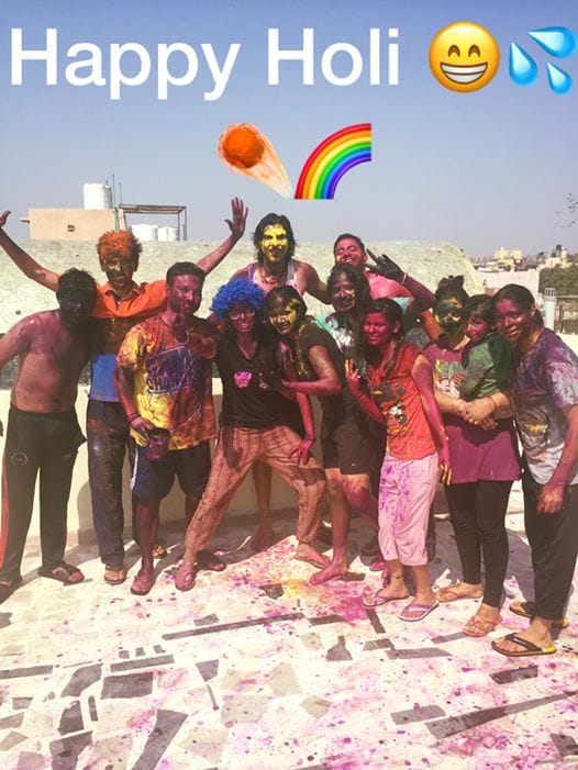  ... when Ishant Sharma have to play 'Banarasi Holi', see exqlusiv pictures