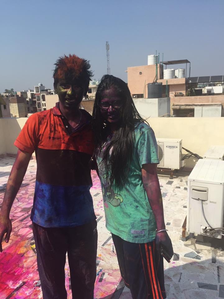  ... when Ishant Sharma have to play 'Banarasi Holi', see exqlusiv pictures