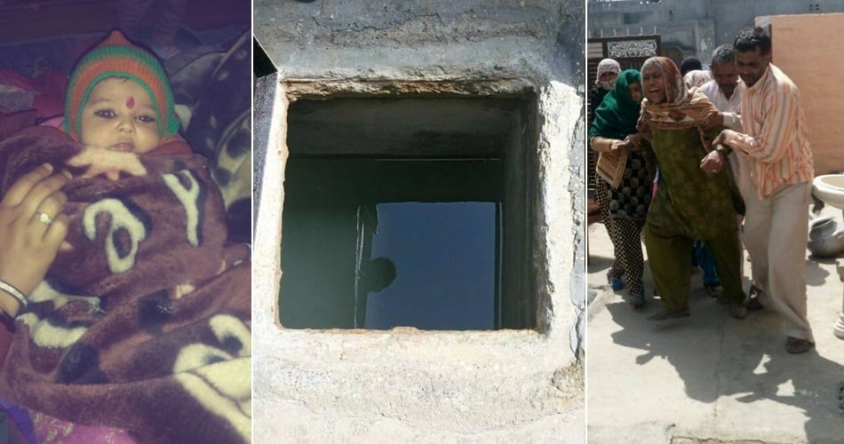 lady jumped into water tank with three childrens, all three childrens killed, lady critical
