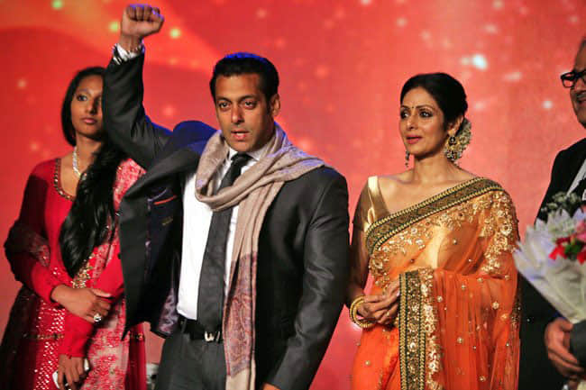 Sridevi is much bigger star than me, Shah Rukh or Akshay, she is a legend, says Salman Khan