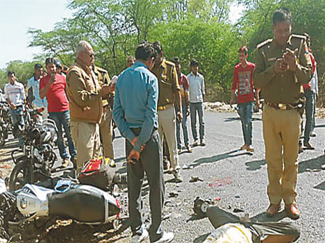 Two youths die in biking