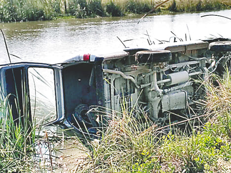 Carrier in the canal due to sterling failure