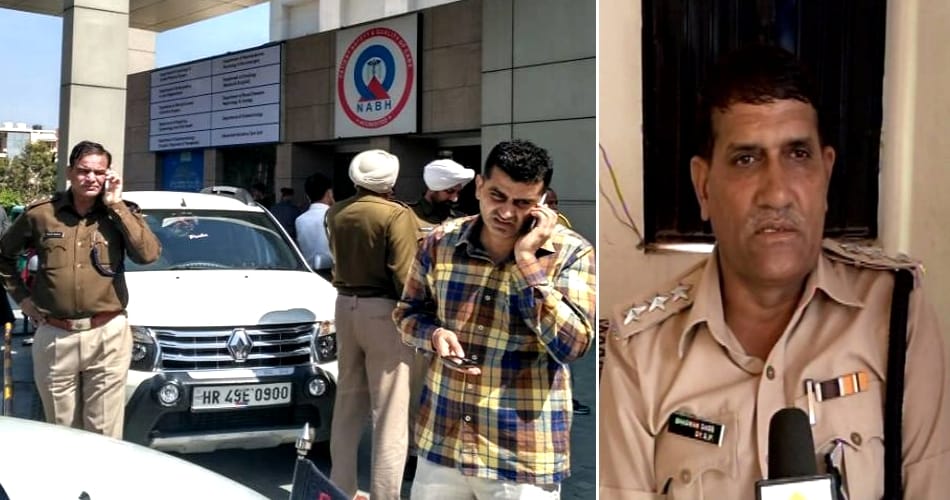 DSP Bhagwan dass shot himself at panchkula police headquater