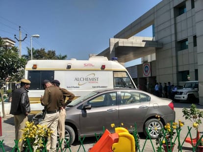DSP Bhagwan dass shot himself at panchkula police headquater