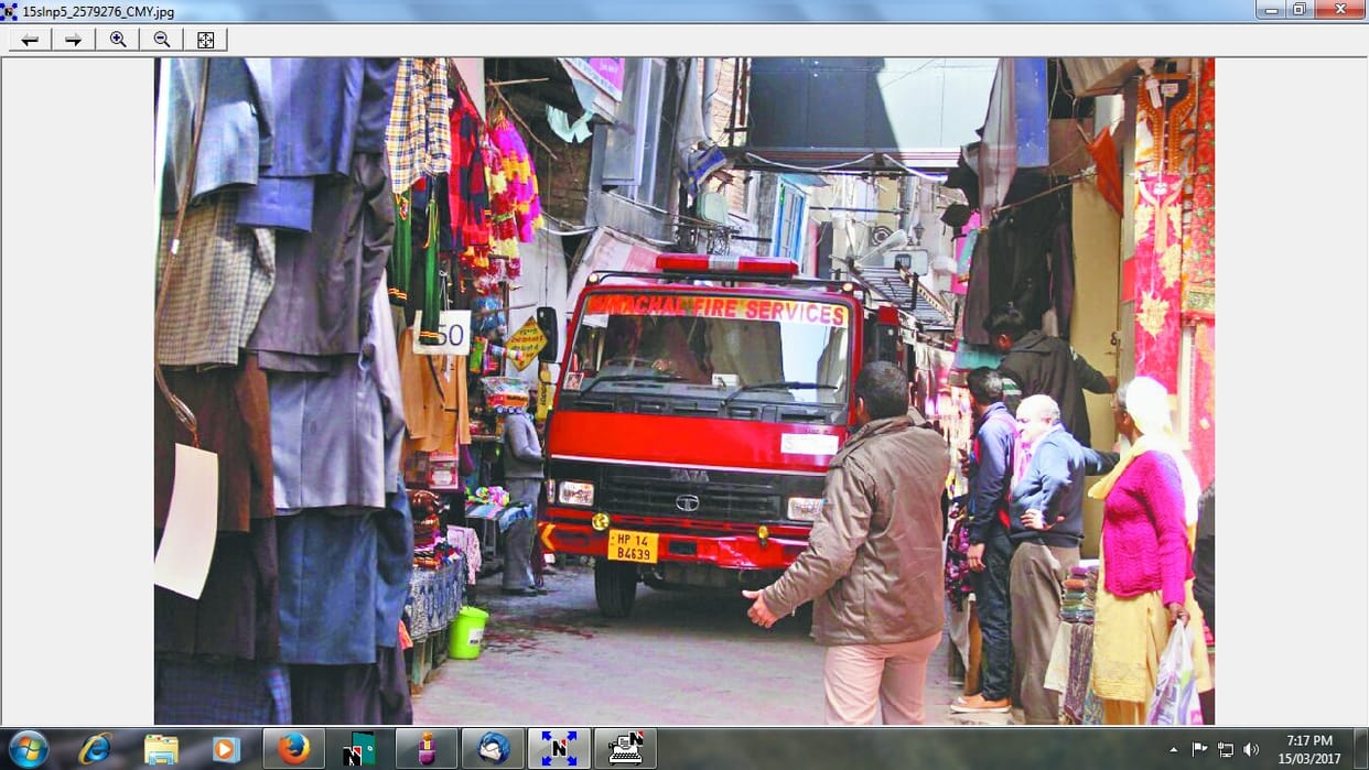 On fire the addministration negllgency caught a fier in city