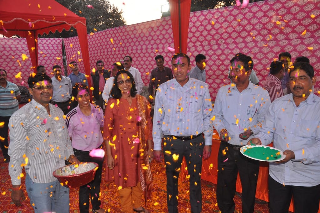 holi milan program in gorakhpur