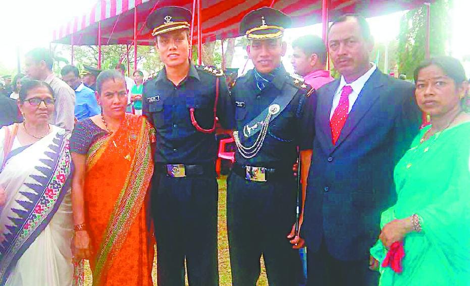Bhadgaon's Vinod becomes officer in the army
