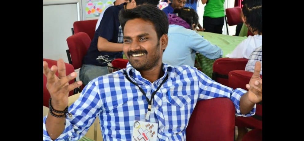 At the time of death The feet of JNU student Muthu Krishnan were on the ground