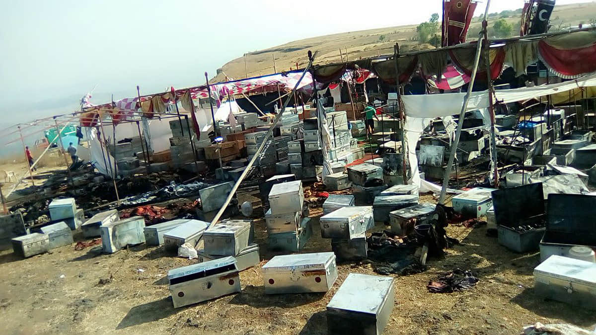 Fire on 'Pamavati' set, watch photos