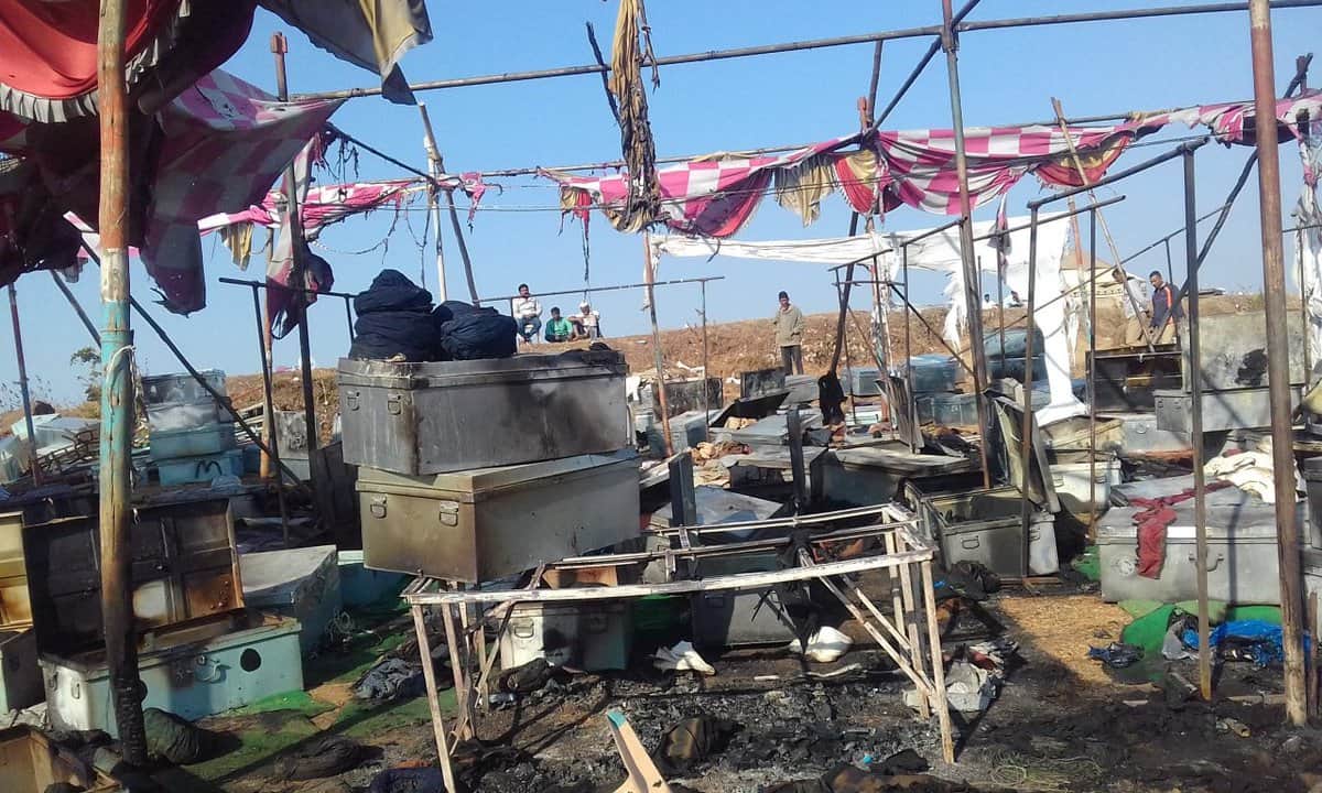 Fire on 'Pamavati' set, watch photos