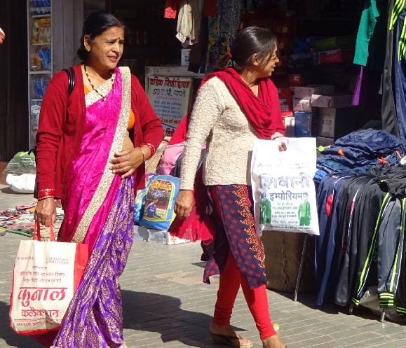 The campaign against the polythene campaign impacted the market