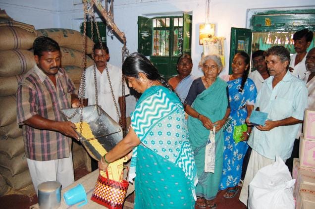 Ration dealer will ask if there is toilet in the house