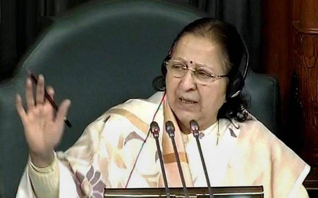 Sumitra mahajan commenting on Sushma Swaraj's statement