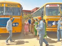 fatehabad, cheak , school bus, fine,   harayana