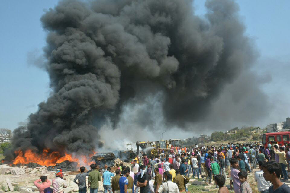 varuna corridor fire is a plaanig or propegenda