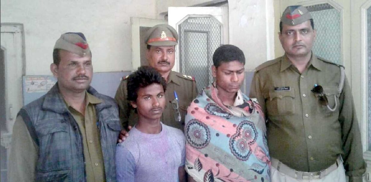 Two young men had molested baby girl's throat