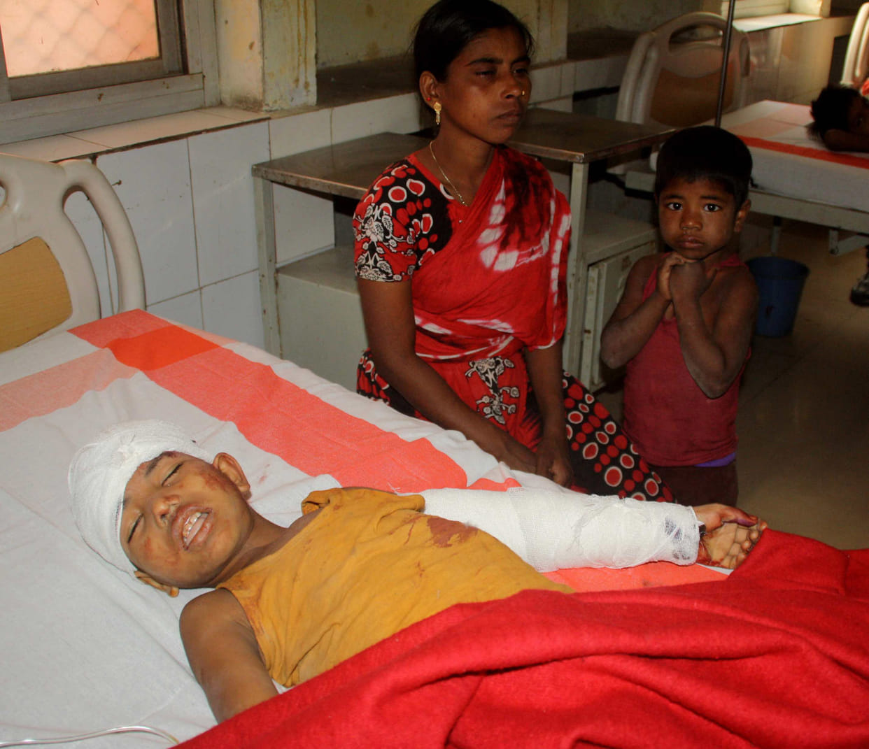 Wall of building under construction of women hospital wall collapses,one died