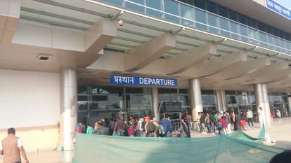 mock drill practice at varanasi international airport