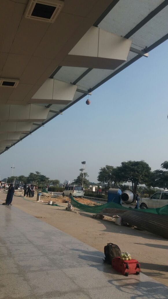 precaution for black magic at babatpur international airport