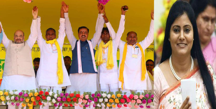 BJP leadership alerted with displeasure of apna dal after Om Prakash Rajbhar