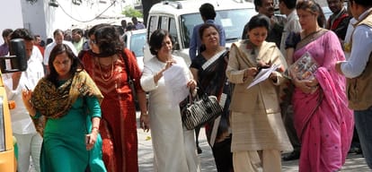 more than three dozens of councillors could rebel in delhi bjp