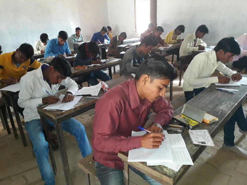 up board exams are start today,many places examner short