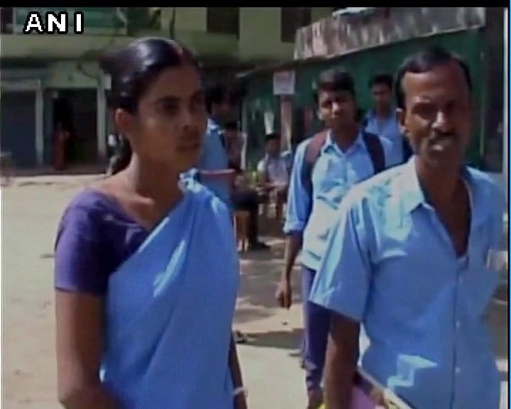 in an intresting incident a mother, father and son trio appeared for wb board exam together