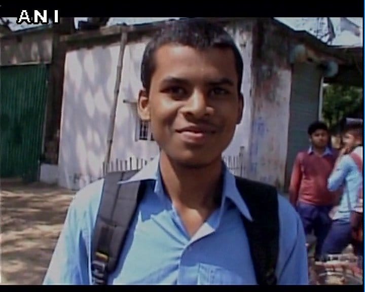 in an intresting incident a mother, father and son trio appeared for wb board exam together